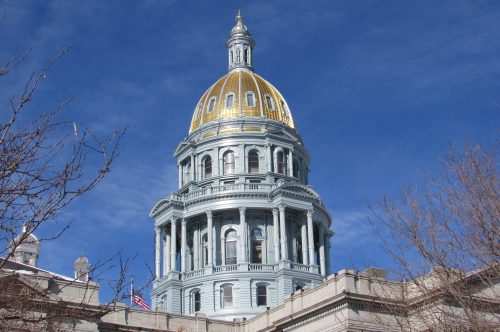 Colorado Capitol Dome, pictured here Jan. 30, 2019