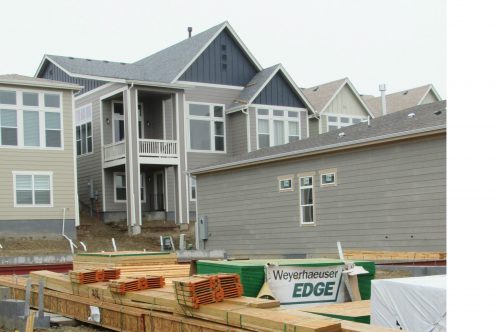 New homes going up in north west Arvada. The city has said it won't allocate more for water new homes in this area because it wants to save its remaining water supplies for commercial development. May 1, 2019 Credit: Jerd Smith