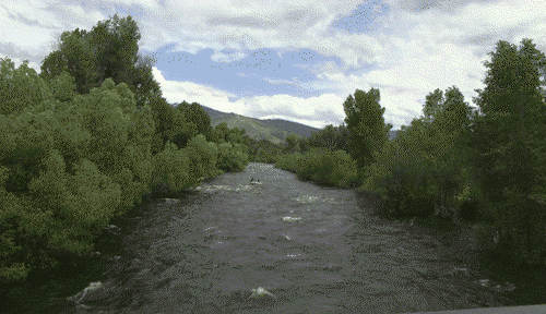 The Yampa River, June 2019: Credit: Kelsey Ray, CU News Corps. The Water Desk