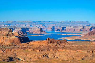 Lake Powell would become home to a special 500,000 acre foot drought pool if Colorado, Wyoming, Utah and New Mexico agree to save enough water to fill it. Credit: Creative Commons